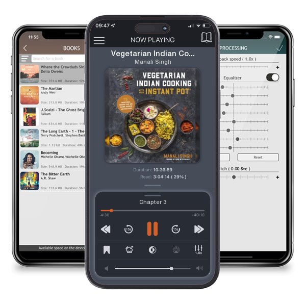 Download fo free audiobook Vegetarian Indian Cooking with Your Instant Pot: 75... by Manali Singh and listen anywhere on your iOS devices in the ListenBook app.