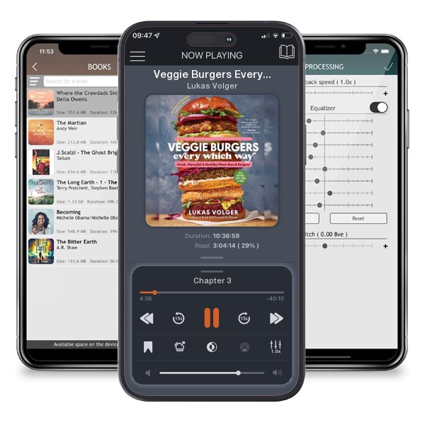 Download fo free audiobook Veggie Burgers Every Which Way, Second Edition: Fresh,... by Lukas Volger and listen anywhere on your iOS devices in the ListenBook app.