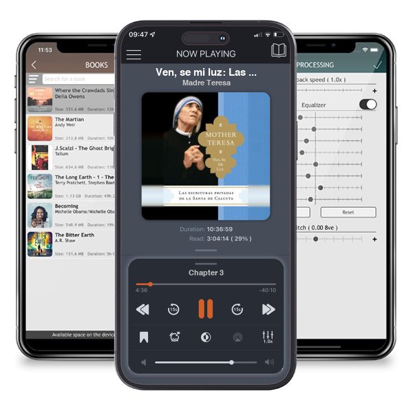 Descargar audiolibro gratis Ven, se mi luz: Las escrituras privadas de la Santa de Calcuta by Madre Teresa y escuchar en cualquier lugar en sus dispositivos iOS en la aplicación ListenBook.