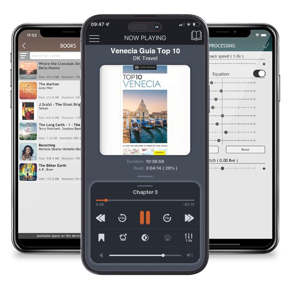 Descargar audiolibro gratis Venecia Guía Top 10 by DK Travel y escuchar en cualquier lugar en sus dispositivos iOS en la aplicación ListenBook.