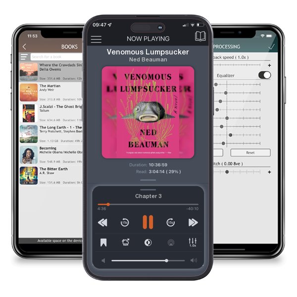 Download fo free audiobook Venomous Lumpsucker by Ned Beauman and listen anywhere on your iOS devices in the ListenBook app.