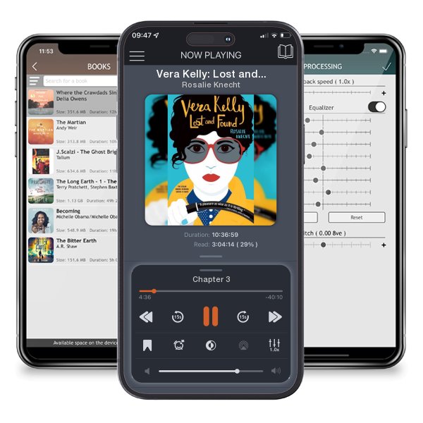 Download fo free audiobook Vera Kelly: Lost and Found by Rosalie Knecht and listen anywhere on your iOS devices in the ListenBook app.