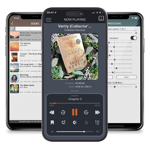 Download fo free audiobook Verity (Collector’s edition with BONUS CHAPTER) by Colleen Hoover and listen anywhere on your iOS devices in the ListenBook app.