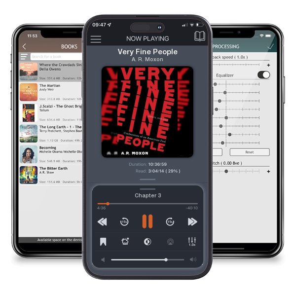Download fo free audiobook Very Fine People by A. R. Moxon and listen anywhere on your iOS devices in the ListenBook app.