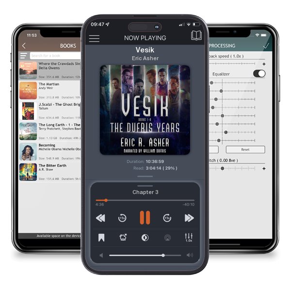 Download fo free audiobook Vesik by Eric Asher and listen anywhere on your iOS devices in the ListenBook app.