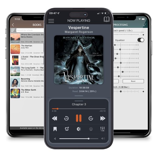 Download fo free audiobook Vespertine by Margaret Rogerson and listen anywhere on your iOS devices in the ListenBook app.