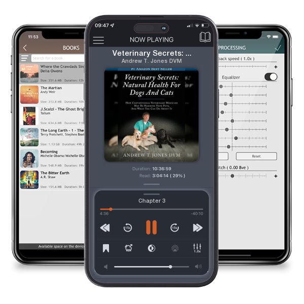 Download fo free audiobook Veterinary Secrets: Natural Health for Dogs and Cats by Andrew T. Jones DVM and listen anywhere on your iOS devices in the ListenBook app.