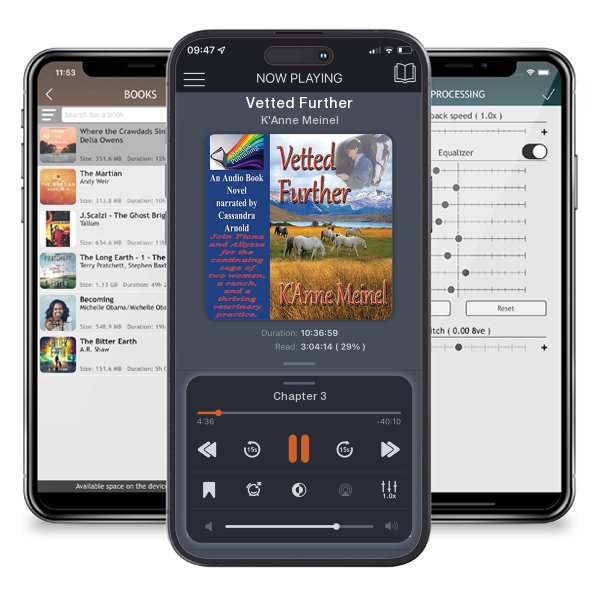 Download fo free audiobook Vetted Further by K'Anne Meinel and listen anywhere on your iOS devices in the ListenBook app.