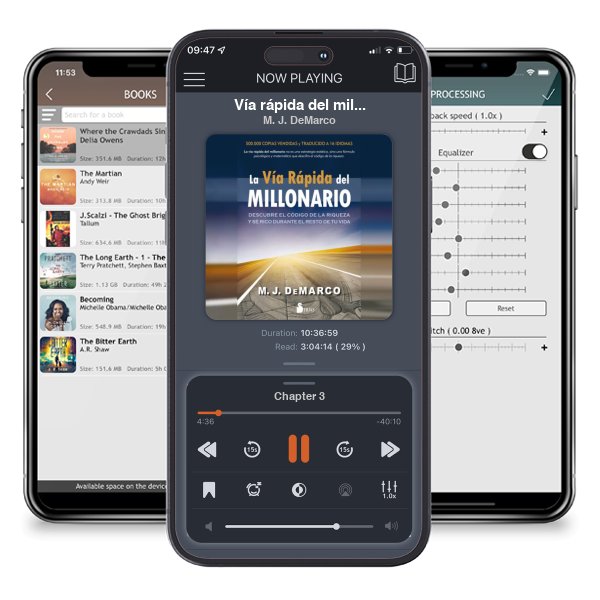 Descargar audiolibro gratis Vía rápida del millonario, La by M. J. DeMarco y escuchar en cualquier lugar en sus dispositivos iOS en la aplicación ListenBook.