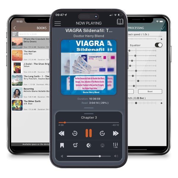 Download fo free audiobook VIAGRA Sildenafil: The Most Resourceful Guide On Possible Side Effects, Dosages, Uses, Indication of The Effective Erectile Dysfunction T by Doctor Herry Blend and listen anywhere on your iOS devices in the ListenBook app.