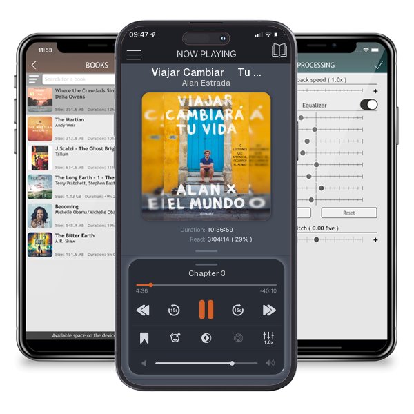 Download fo free audiobook Viajar Cambiará Tu Vida: Alan X El Mundo by Alan Estrada and listen anywhere on your iOS devices in the ListenBook app.