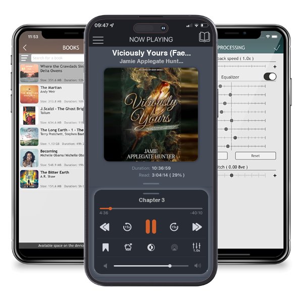 Download fo free audiobook Viciously Yours (Fae Kings of Eden, #1) by Jamie Applegate Hunter and listen anywhere on your iOS devices in the ListenBook app.