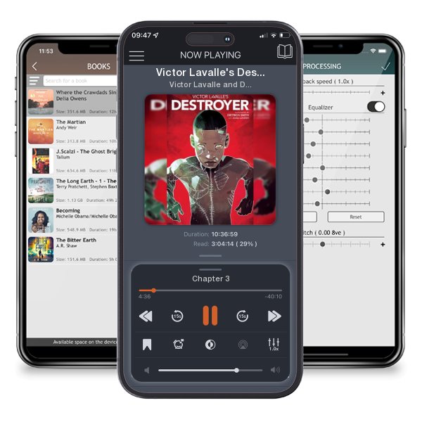 Download fo free audiobook Victor Lavalle's Destroyer by Victor Lavalle and Dietrich Smith and listen anywhere on your iOS devices in the ListenBook app.