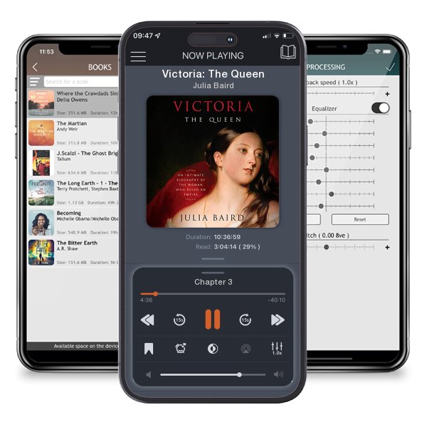 Download fo free audiobook Victoria: The Queen by Julia Baird and listen anywhere on your iOS devices in the ListenBook app.