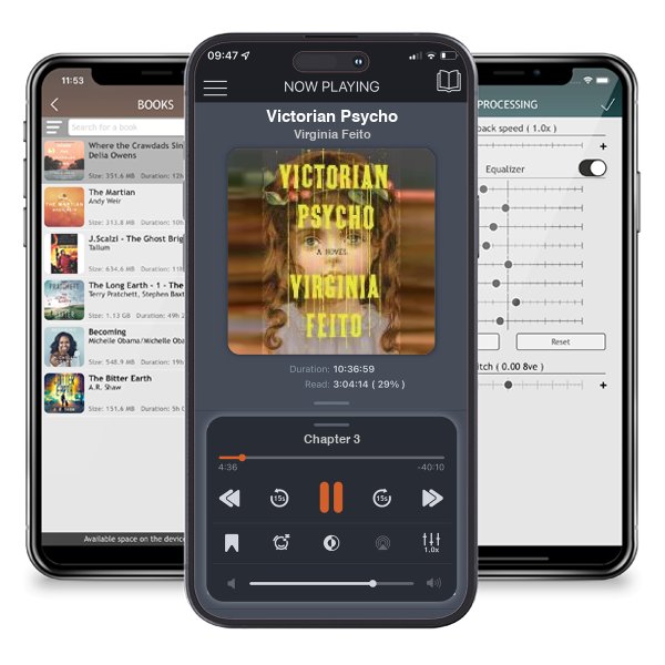 Download fo free audiobook Victorian Psycho by Virginia Feito and listen anywhere on your iOS devices in the ListenBook app.