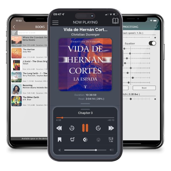 Descargar audiolibro gratis Vida de Hernán Cortés: La espada by Christian Duverger y escuchar en cualquier lugar en sus dispositivos iOS en la aplicación ListenBook.