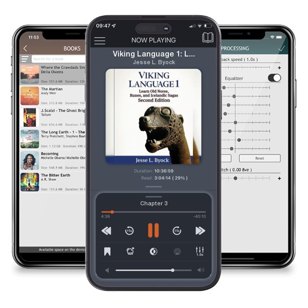 Download fo free audiobook Viking Language 1: Learn Old Norse, Runes, and Icelandic Sagas by Jesse L. Byock and listen anywhere on your iOS devices in the ListenBook app.