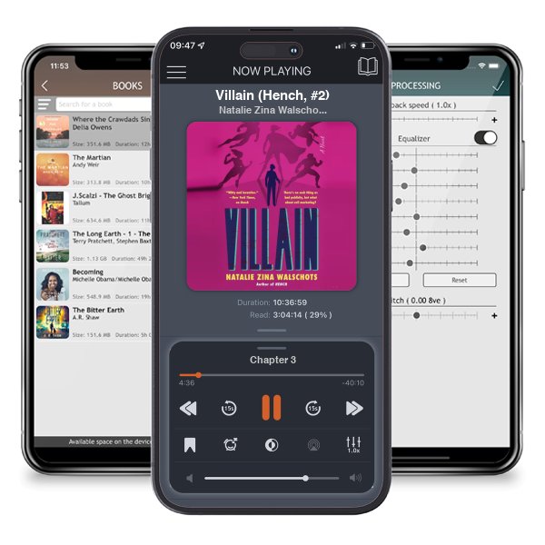Download fo free audiobook Villain (Hench, #2) by Natalie Zina Walschots and listen anywhere on your iOS devices in the ListenBook app.
