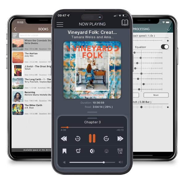 Download fo free audiobook Vineyard Folk: Creative People and Places of Martha's Vineyard by Tamara Weiss and Amanda Benchley and listen anywhere on your iOS devices in the ListenBook app.