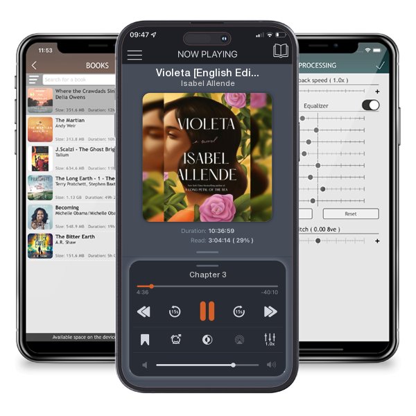 Download fo free audiobook Violeta [English Edition] by Isabel Allende and listen anywhere on your iOS devices in the ListenBook app.