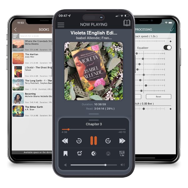 Download fo free audiobook Violeta [English Edition] by Isabel Allende; Frances Riddle and listen anywhere on your iOS devices in the ListenBook app.