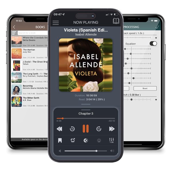 Descargar audiolibro gratis Violeta (Spanish Edition) by Isabel Allende y escuchar en cualquier lugar en sus dispositivos iOS en la aplicación ListenBook.