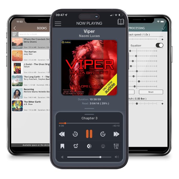 Download fo free audiobook Viper by Naomi Lucas and listen anywhere on your iOS devices in the ListenBook app.