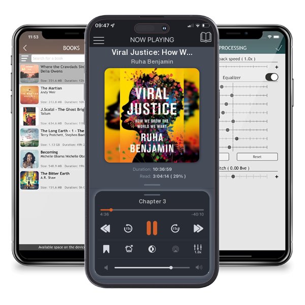 Download fo free audiobook Viral Justice: How We Grow the World We Want by Ruha Benjamin and listen anywhere on your iOS devices in the ListenBook app.