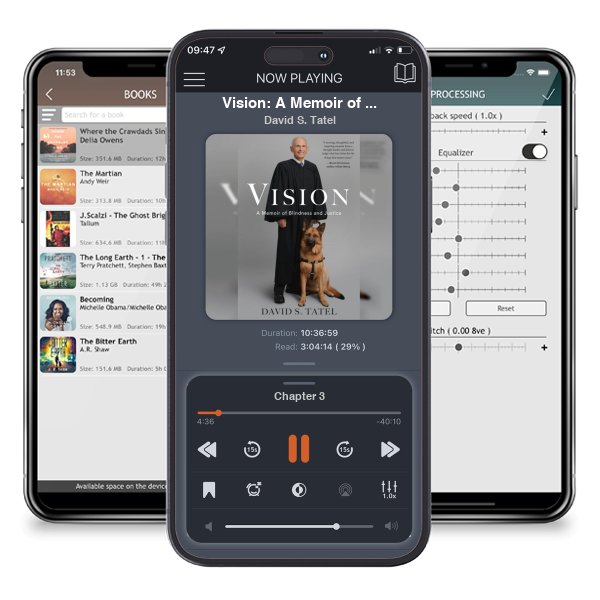 Download fo free audiobook Vision: A Memoir of Blindness and Justice by David S. Tatel and listen anywhere on your iOS devices in the ListenBook app.