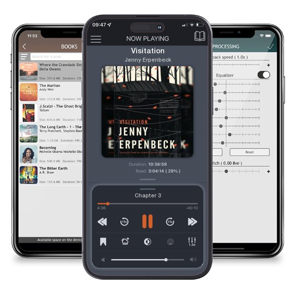 Download fo free audiobook Visitation by Jenny Erpenbeck and listen anywhere on your iOS devices in the ListenBook app.