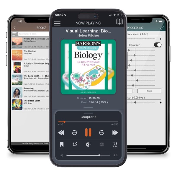 Download fo free audiobook Visual Learning: Biology: An illustrated guide for all ages (Barron's Visual Learning) by Helen Pilcher and listen anywhere on your iOS devices in the ListenBook app.