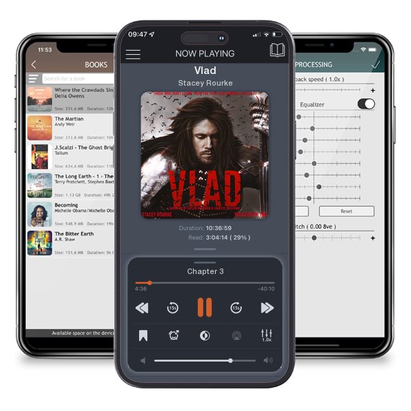 Download fo free audiobook Vlad by Stacey Rourke and listen anywhere on your iOS devices in the ListenBook app.