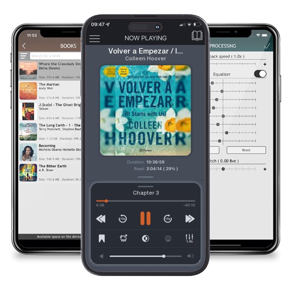 Download fo free audiobook Volver a Empezar / It Starts with Us (Spanish Edition) by Colleen Hoover and listen anywhere on your iOS devices in the ListenBook app.