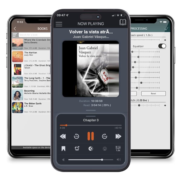 Descargar audiolibro gratis Volver la vista atrás / Retrospective by Juan Gabriel Vásquez y escuchar en cualquier lugar en sus dispositivos iOS en la aplicación ListenBook.