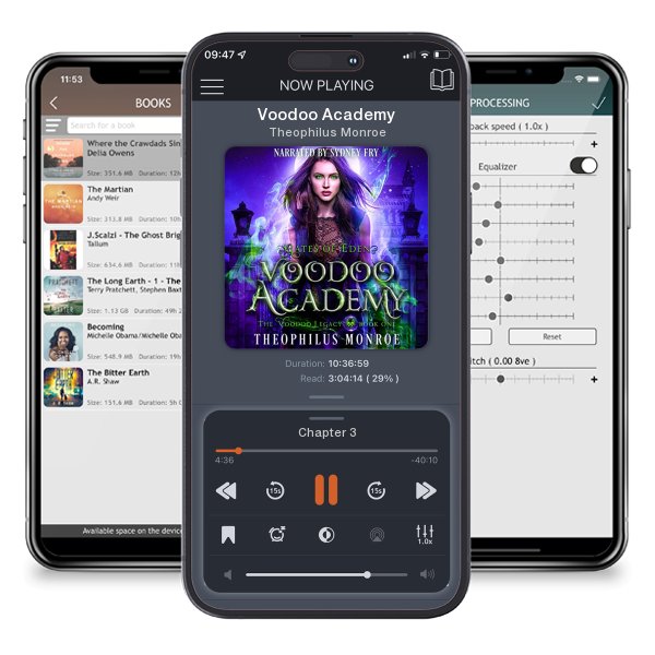 Download fo free audiobook Voodoo Academy by Theophilus Monroe and listen anywhere on your iOS devices in the ListenBook app.