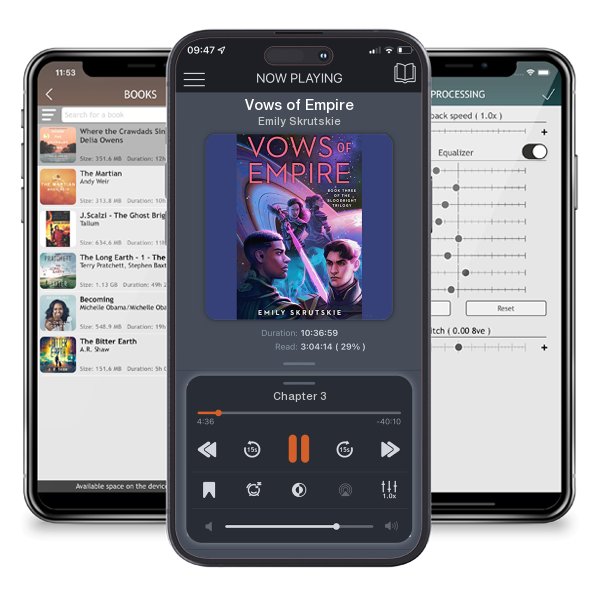 Download fo free audiobook Vows of Empire by Emily Skrutskie and listen anywhere on your iOS devices in the ListenBook app.