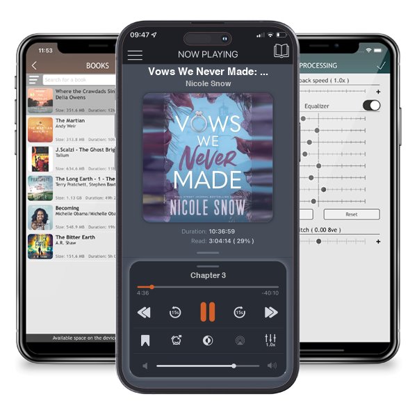 Download fo free audiobook Vows We Never Made: A Grumpy Sunshine Romance by Nicole Snow and listen anywhere on your iOS devices in the ListenBook app.