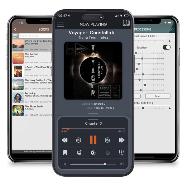 Download fo free audiobook Voyager: Constellations of Memory by Nona Fernández and listen anywhere on your iOS devices in the ListenBook app.