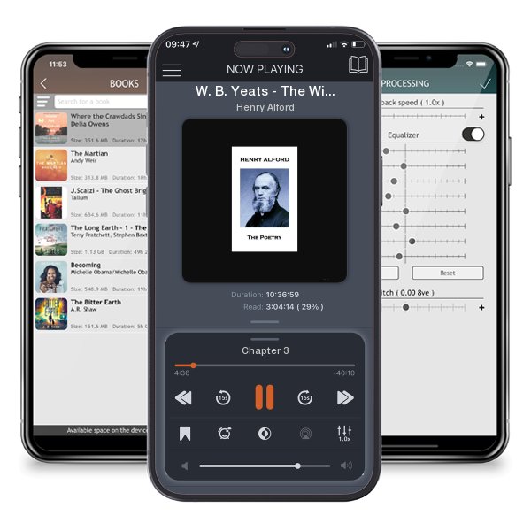 Download fo free audiobook W. B. Yeats - The Wind Among The Reeds & Other Poems: “Love comes in at the eye.” by Henry Alford and listen anywhere on your iOS devices in the ListenBook app.