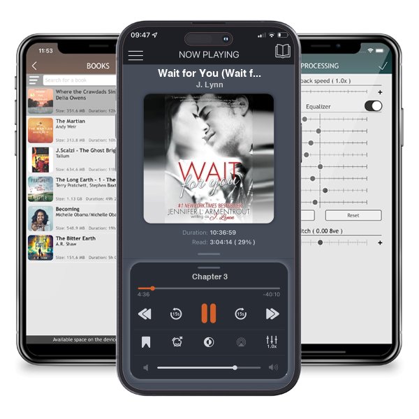 Download fo free audiobook Wait for You (Wait for You, #1) by J. Lynn and listen anywhere on your iOS devices in the ListenBook app.