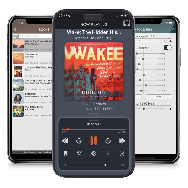 Download fo free audiobook Wake: The Hidden History of Women-Led Slave Revolts by Rebecca Hall and Hugo Martínez and listen anywhere on your iOS devices in the ListenBook app.