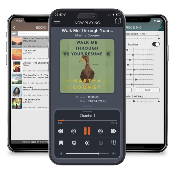 Download fo free audiobook Walk Me Through Your Resume: Essays by Martha Cooney and listen anywhere on your iOS devices in the ListenBook app.