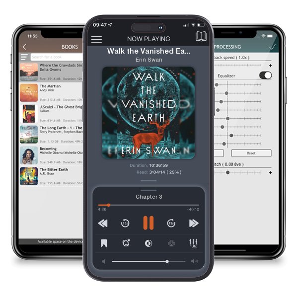 Download fo free audiobook Walk the Vanished Earth by Erin Swan and listen anywhere on your iOS devices in the ListenBook app.