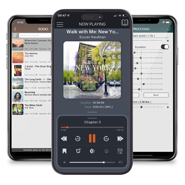 Download fo free audiobook Walk with Me: New York by Susan Kaufman and listen anywhere on your iOS devices in the ListenBook app.