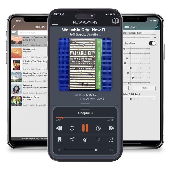 Download fo free audiobook Walkable City: How Downtown Can Save America, One Step at a Time (Tenth Anniversary Edition) by Jeff Speck; Janette Sadik-Khan (Introduction) and listen anywhere on your iOS devices in the ListenBook app.