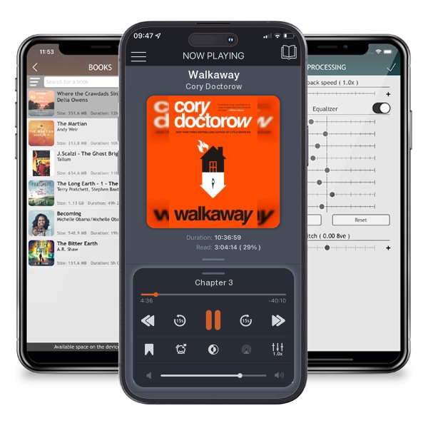 Download fo free audiobook Walkaway by Cory Doctorow and listen anywhere on your iOS devices in the ListenBook app.