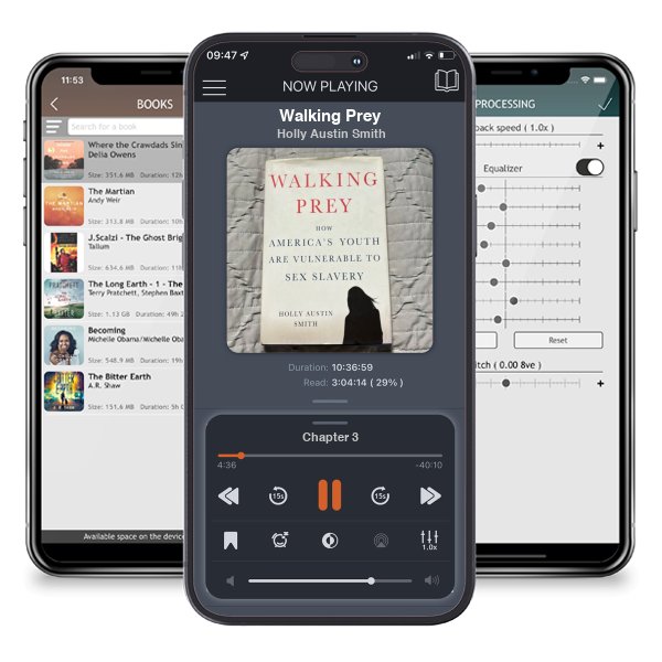 Download fo free audiobook Walking Prey by Holly Austin Smith and listen anywhere on your iOS devices in the ListenBook app.