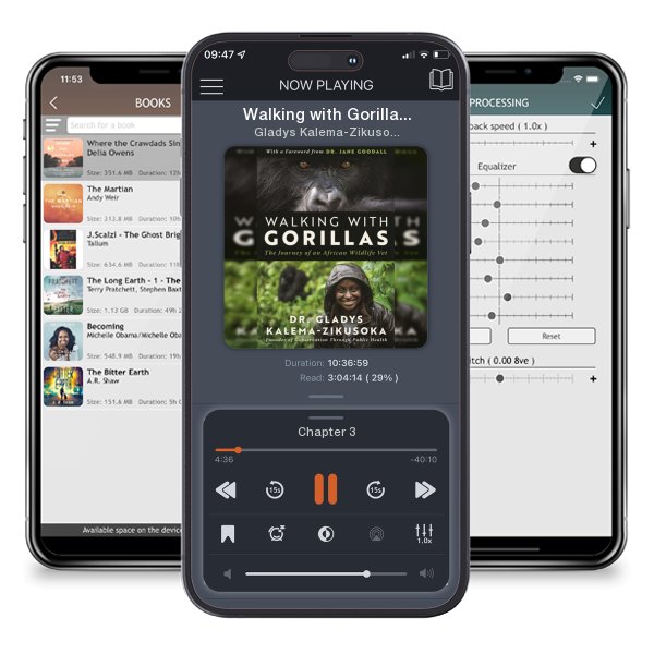 Download fo free audiobook Walking with Gorillas: The Journey of an African Wildlife Vet by Gladys Kalema-Zikusoka and listen anywhere on your iOS devices in the ListenBook app.