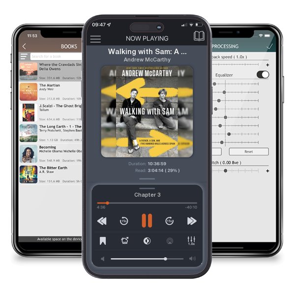 Download fo free audiobook Walking with Sam: A Father, a Son, and Five Hundred Miles... by Andrew McCarthy and listen anywhere on your iOS devices in the ListenBook app.