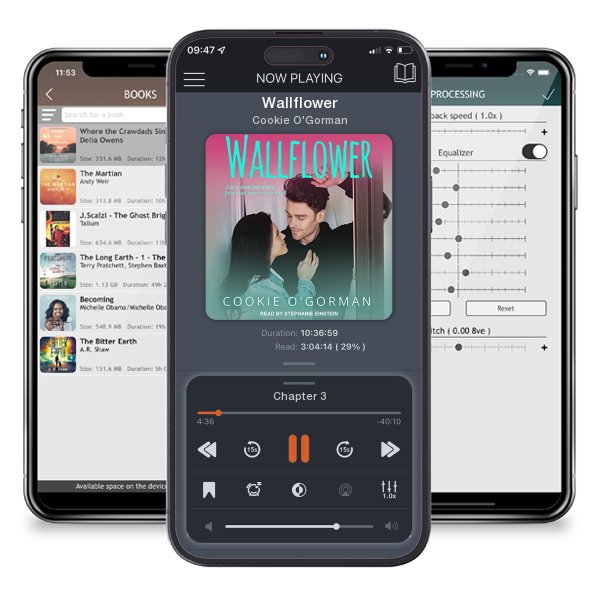 Download fo free audiobook Wallflower by Cookie O'Gorman and listen anywhere on your iOS devices in the ListenBook app.